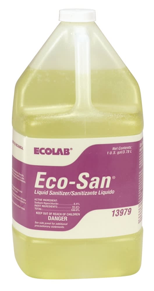 GuestSupply US | Ecolab® Eco-San® Liquid Sanitizer, 1 Gallon